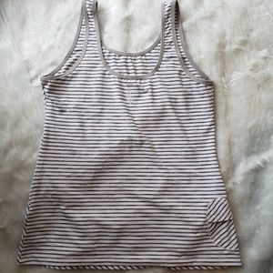 Womans Lole striped workout tank top